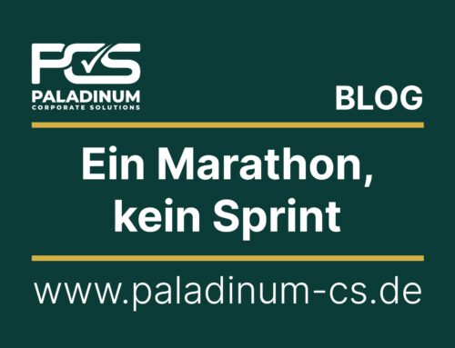 Ein Marathon, kein Sprint